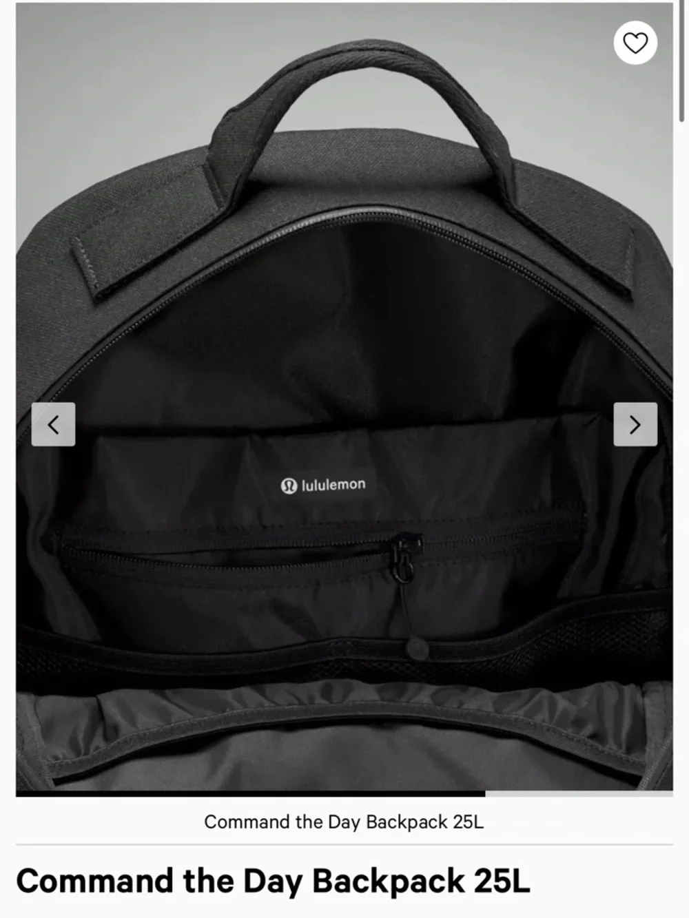 Lululemon backpack - Picture 3 of 12